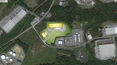 500-598 Sathers Dr, Pittston Township, PA - AERIAL  map view - Image1