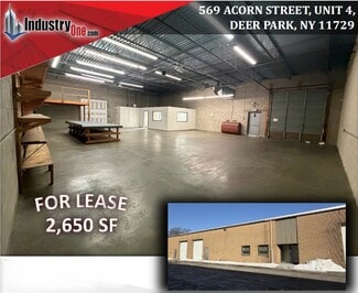 More details for 569 Acorn St, Deer Park, NY - Industrial for Lease