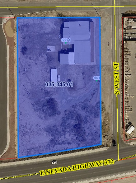 860 West St, Pahrump, NV à vendre - Photo du bâtiment - Image 2 de 5