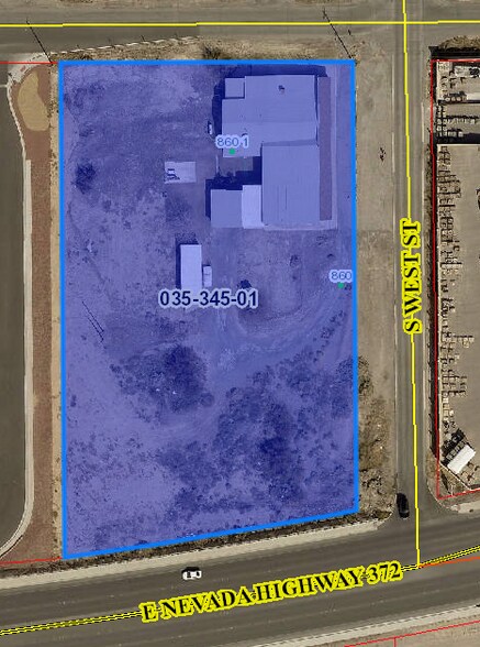 860 West St, Pahrump, NV à vendre - Photo du bâtiment - Image 2 de 5