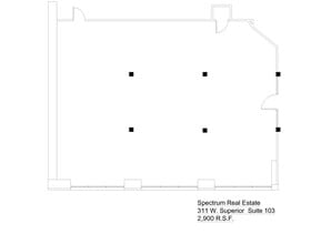 311 W Superior St, Chicago, IL à louer Plan d’étage- Image 1 de 1