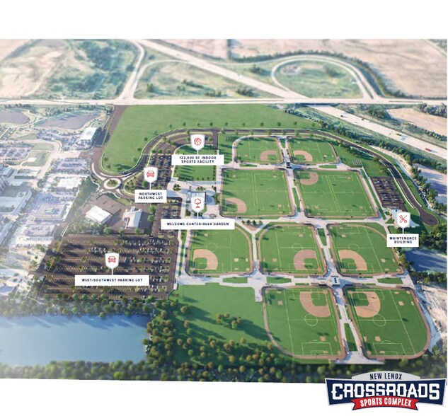 SWQ Route 6 & Interstate 355, New Lenox, IL à louer - Photo du bâtiment - Image 3 de 3