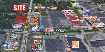 2169 Niles Cortland Rd SE, Warren, OH - Aerial map view - Image1