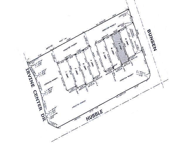 15 Hubble, Irvine, CA for lease - Plat Map - Image 2 of 8