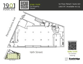 1901 Pennsylvania Ave NW, Washington, DC for lease Floor Plan- Image 2 of 2