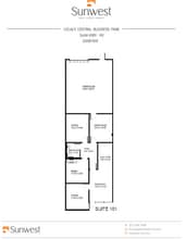 6901 K Ave, Plano, TX à louer Plan d’étage- Image 2 de 2