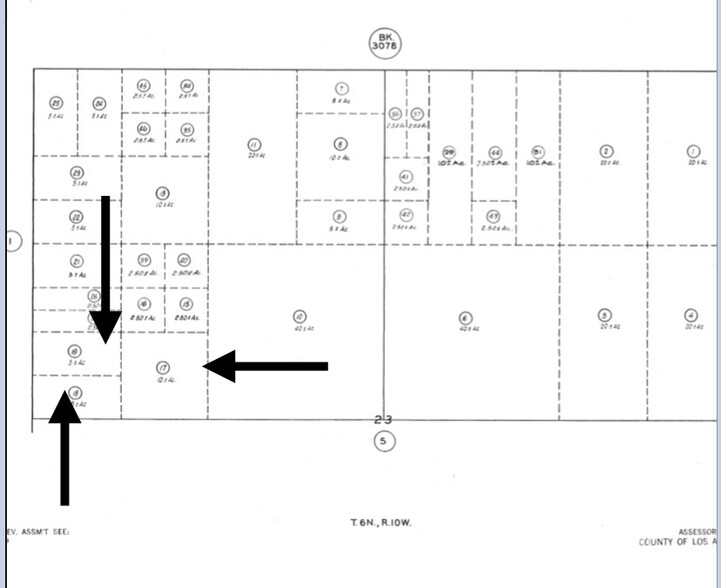 120 East and P-8 ave, Palmdale, CA for sale - Plat Map - Image 3 of 3