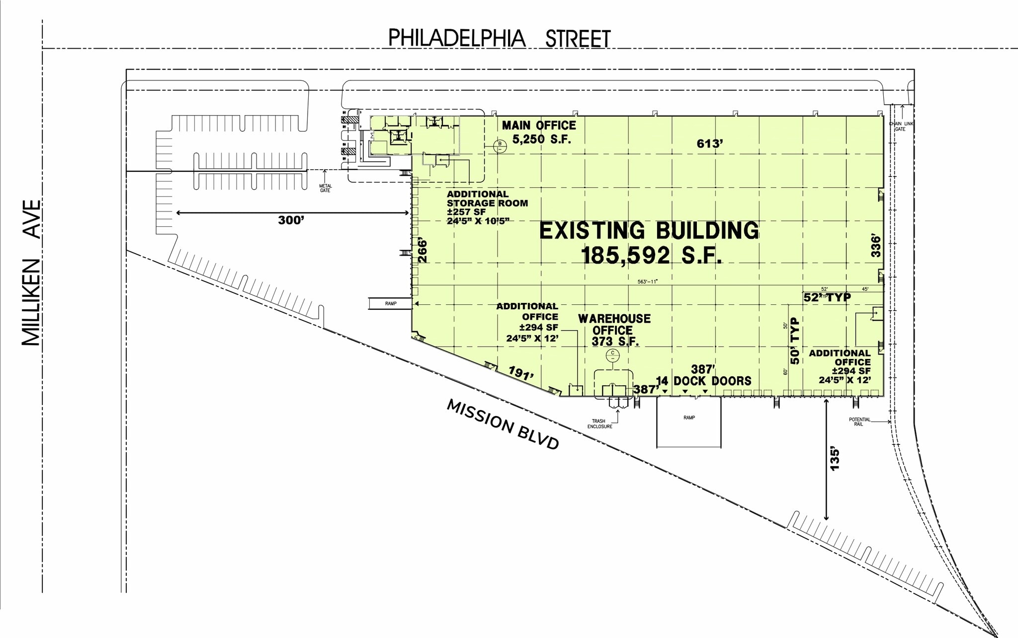 12450 Philadelphia St, Eastvale, CA for lease Site Plan- Image 1 of 1