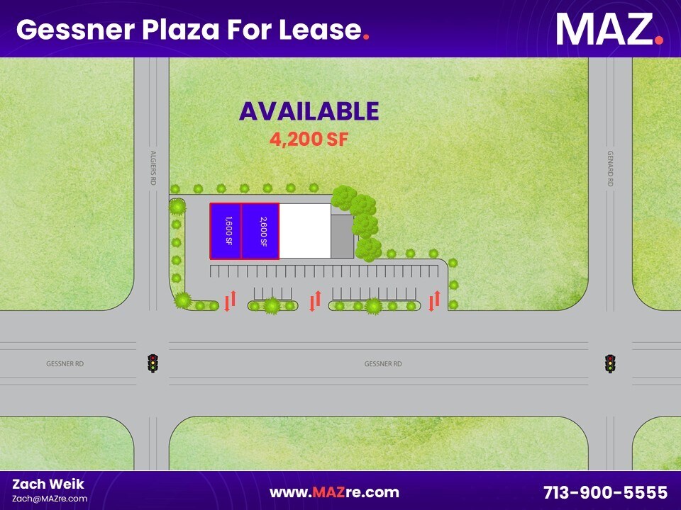 5418 Gessner Rd, Houston, TX for lease Interior Photo- Image 1 of 6