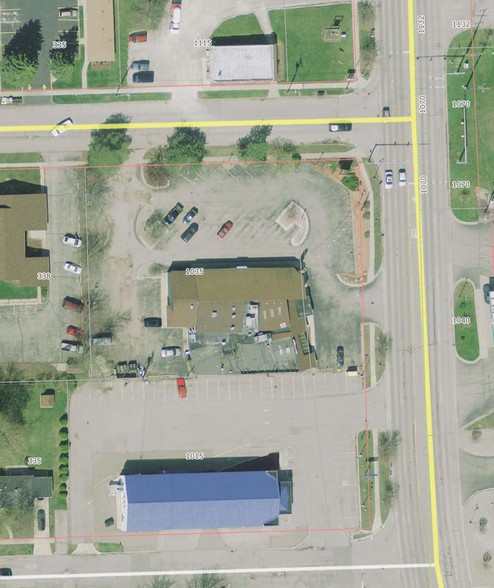 1035 Dexter Ave, Milan, MI for lease - Aerial - Image 2 of 8