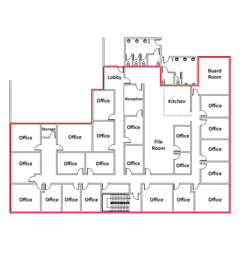 9452 51st Ave, Edmonton, AB à louer Plan d’étage- Image 1 de 1