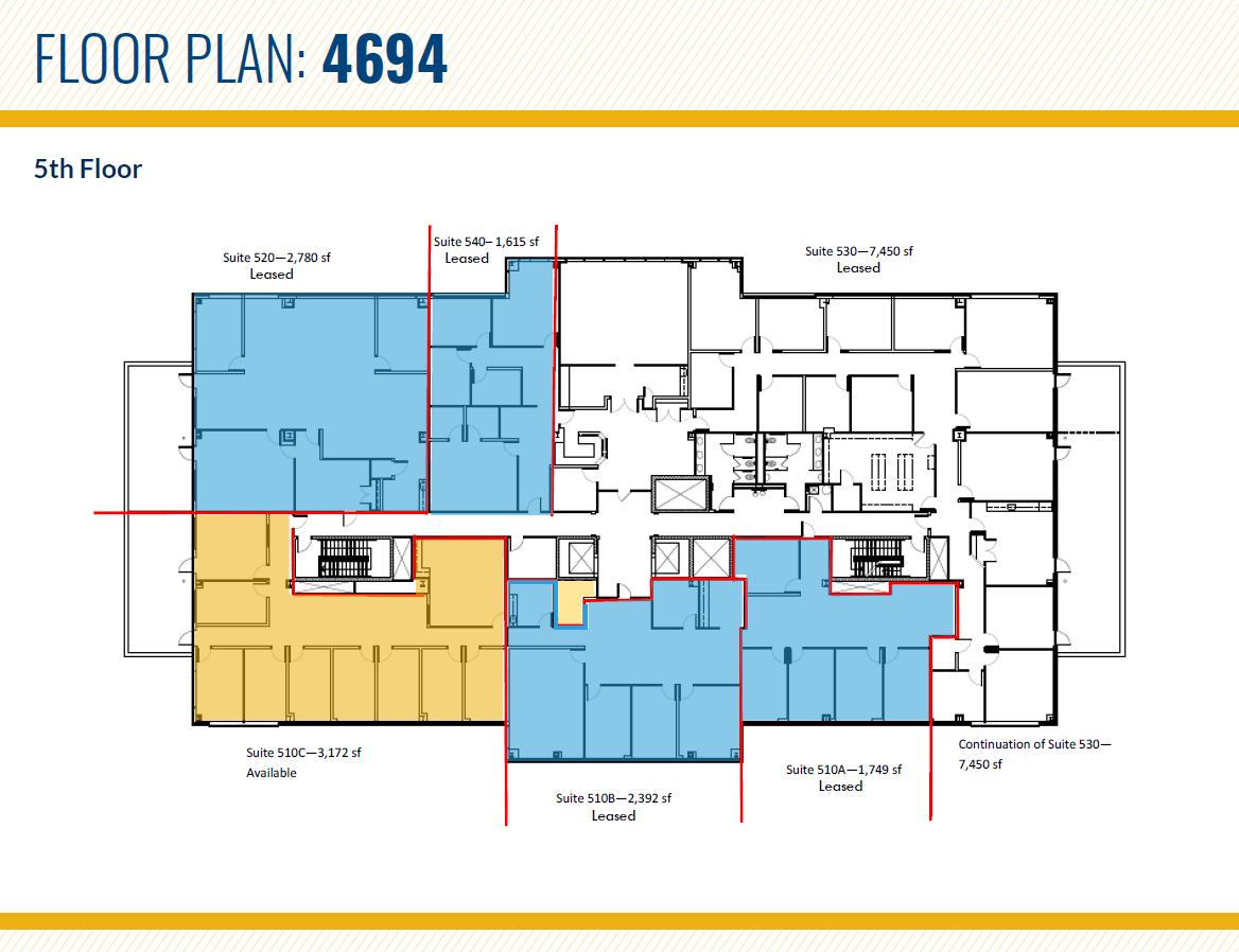 4692 Millennium Dr, Belcamp, MD à louer Plan d  tage- Image 1 de 1