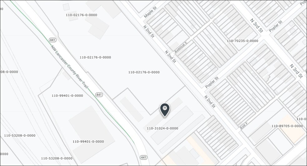 320 N 2nd St, Columbia, PA à louer - Plan cadastral - Image 2 de 10