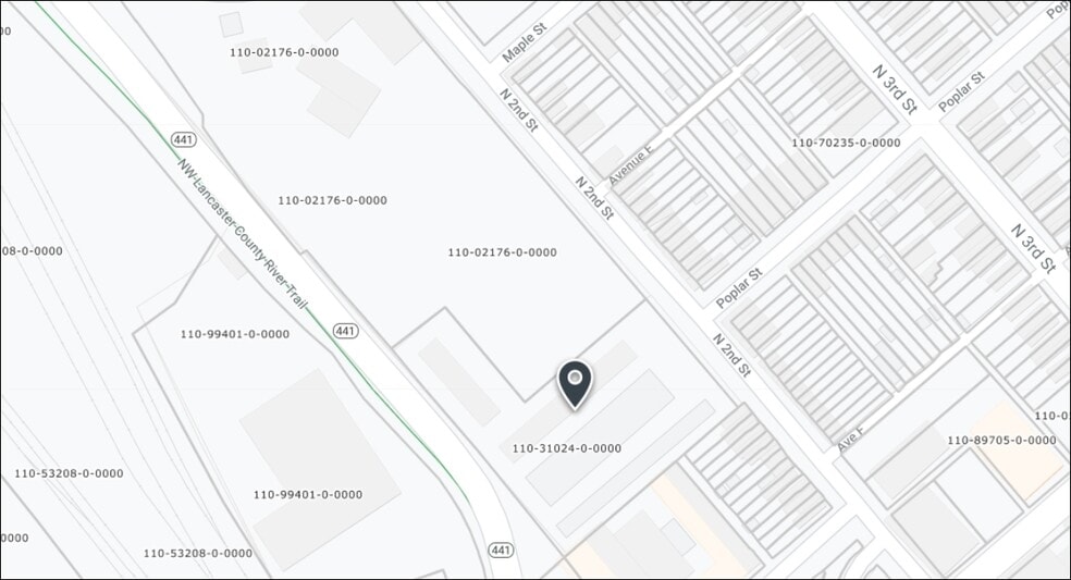 320 N 2nd St, Columbia, PA for lease - Plat Map - Image 2 of 10