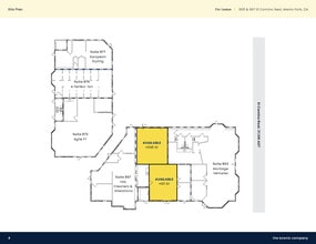 863-877 El Camino Real, Menlo Park, CA for lease Site Plan- Image 1 of 1