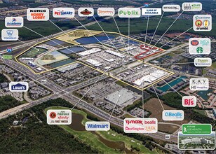9601 Six Mile Cypress Pky, Fort Myers, FL - Aérien Vue de la carte