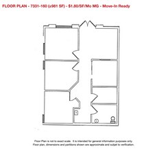 7211 W Charleston Blvd, Las Vegas, NV à louer Plan d’étage- Image 2 de 2
