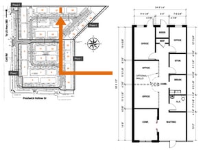 1400 N Coit Rd, McKinney, TX à louer Plan d’étage- Image 1 de 1