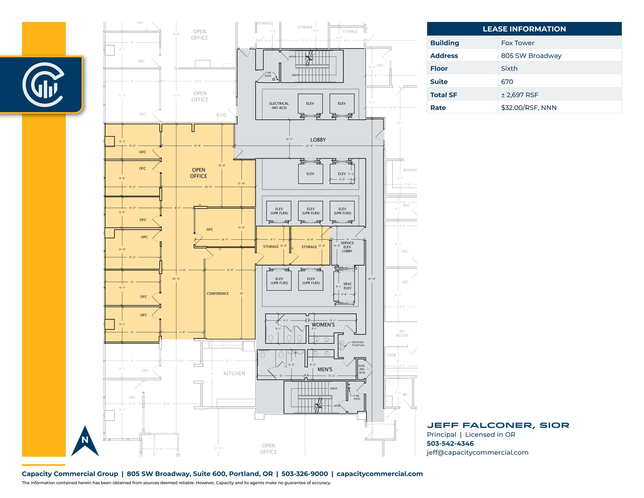 805 SW Broadway, Portland, OR for lease Site Plan- Image 1 of 1