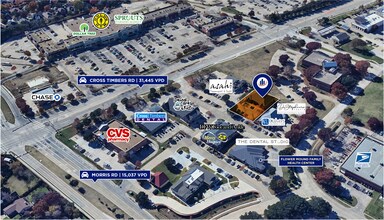 2321 Olympia Dr, Flower Mound, TX - Aerial  map view