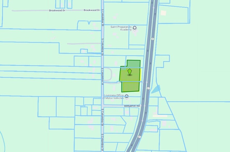 2200-2599 S Columbia Rd, Bogalusa, LA à vendre - Plan cadastral - Image 2 de 2