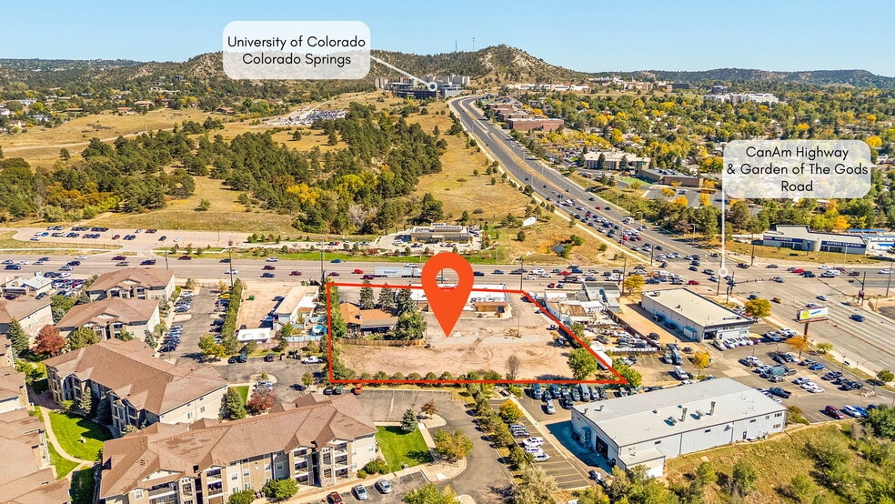 4664 N Nevada Ave, Colorado Springs, CO for sale - Aerial - Image 1 of 7