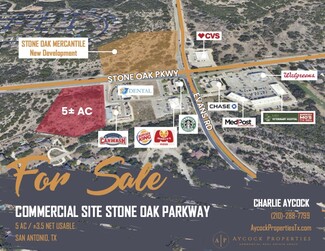 More details for 20114 Stone Oak Parkway, San Antonio, TX - Land for Sale