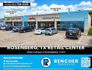 Plus de détails pour 5042 Avenue H, Rosenberg, TX - Commerce de détail à louer