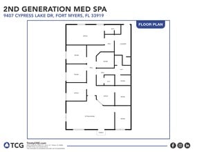 9407 Cypress Lake Dr, Fort Myers, FL à louer Plan de site- Image 1 de 1