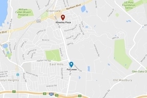 62 Glen Cove Rd, Roslyn Heights, NY - AERIAL map view