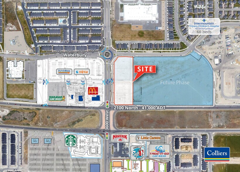 2100 N 3600 West, Lehi, UT à louer - Plan de site - Image 1 de 1