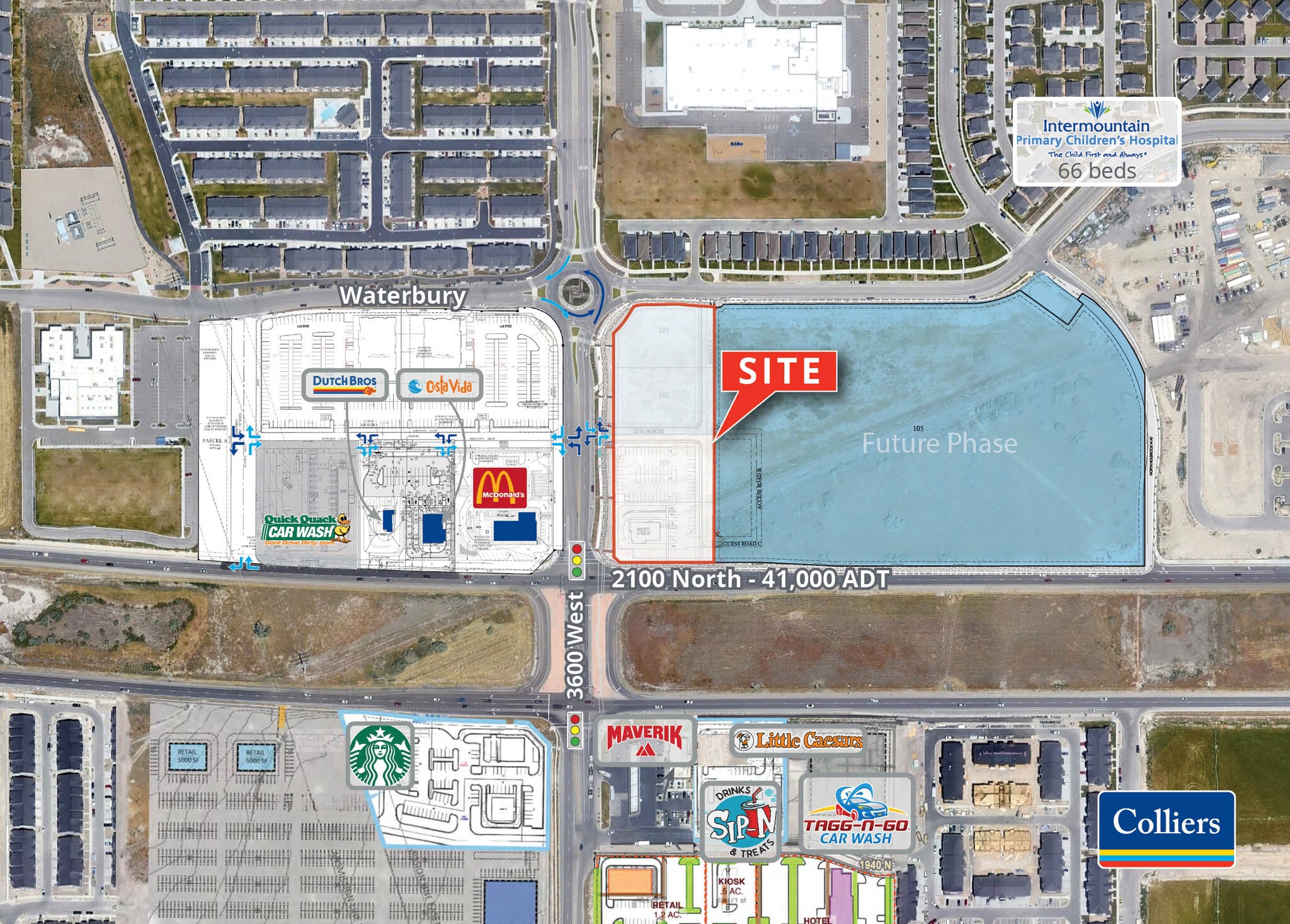 2100 N 3600 West, Lehi, UT à louer Plan de site- Image 1 de 2