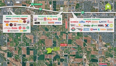 5114 S Black Cat Rd, Meridian, ID - Aerial  map view - Image1