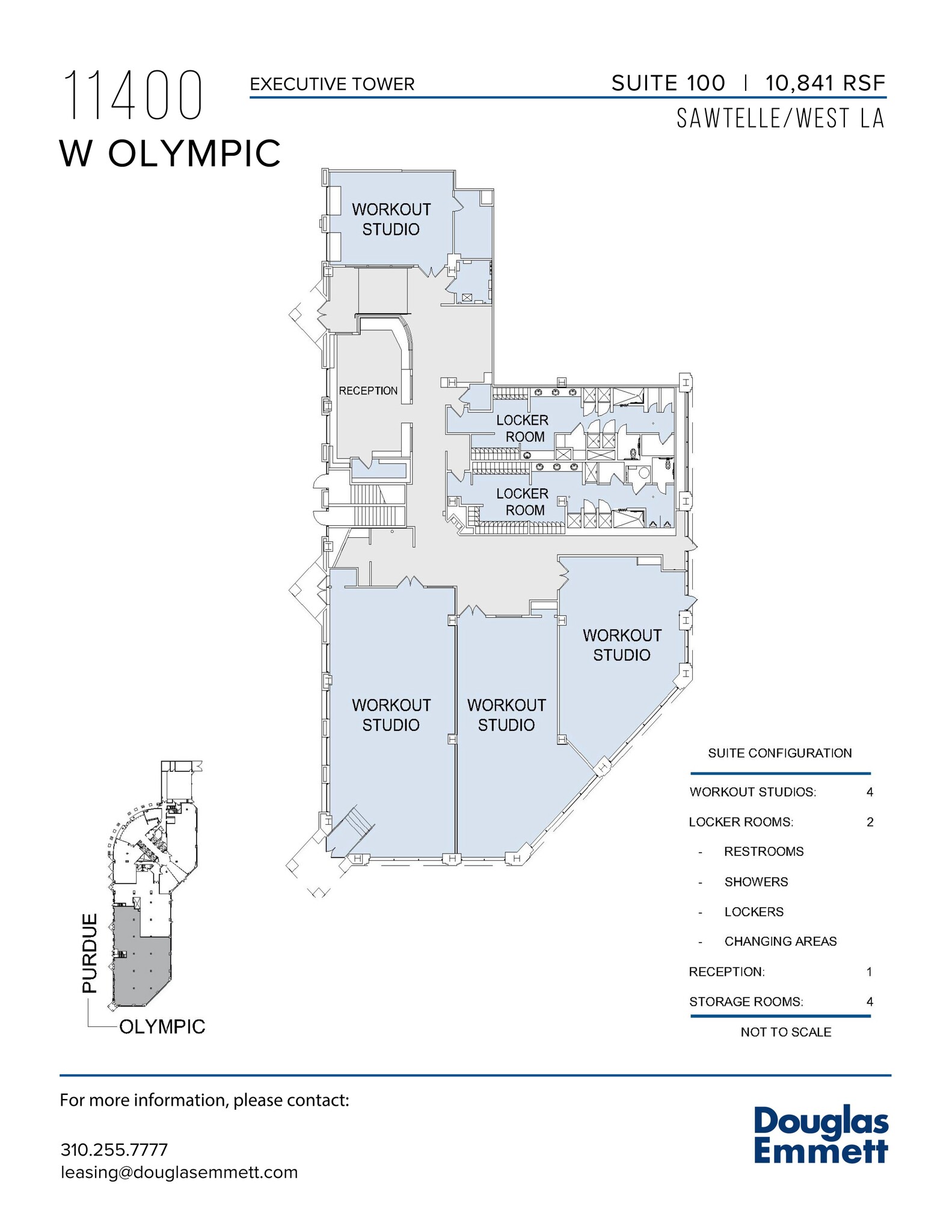 11400 W Olympic Blvd, Los Angeles, CA for lease Site Plan- Image 1 of 1