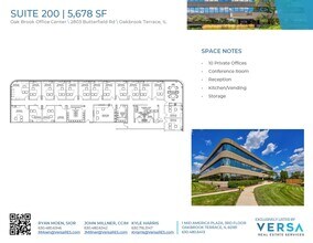 2707 Butterfield Rd, Oak Brook, IL for lease Floor Plan- Image 1 of 1