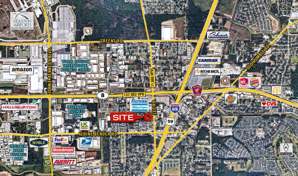 14909 Lee Rd, Houston, TX à vendre - Aérien - Image 3 de 3