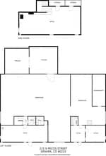 215 S Pecos St, Denver, CO à louer Plan d’étage- Image 1 de 1