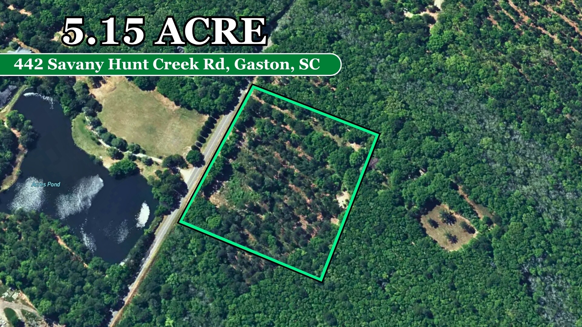 Savany Hunt Creek Rd, Gaston, SC à vendre Photo principale- Image 1 de 1