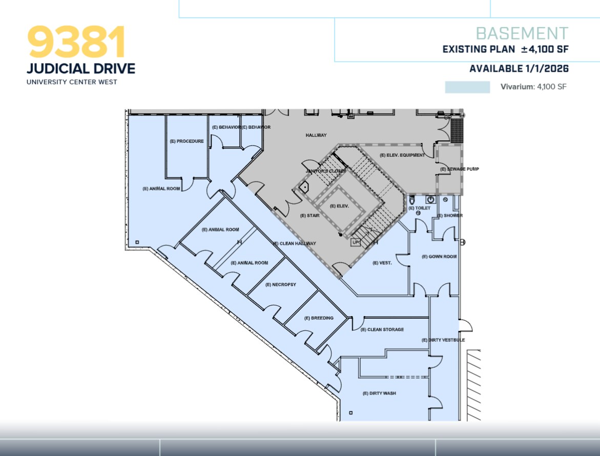 9381 Judicial Dr, San Diego, CA for lease Floor Plan- Image 1 of 1