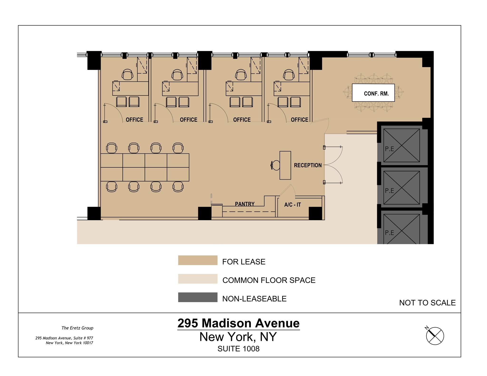 295 Madison Ave, New York, NY for lease Site Plan- Image 1 of 1