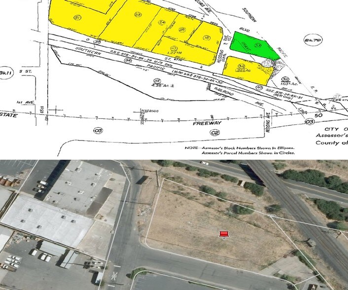 1601 69th St, Sacramento, CA à vendre - Plan cadastral - Image 2 de 2