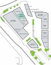 1233-1277 Lynn Valley Rd, North Vancouver District, BC for lease Site Plan- Image 2 of 2