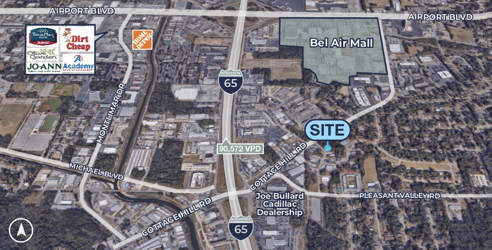 3201 Executive Park Cir, Mobile, AL à vendre - Photo du bâtiment - Image 2 de 8