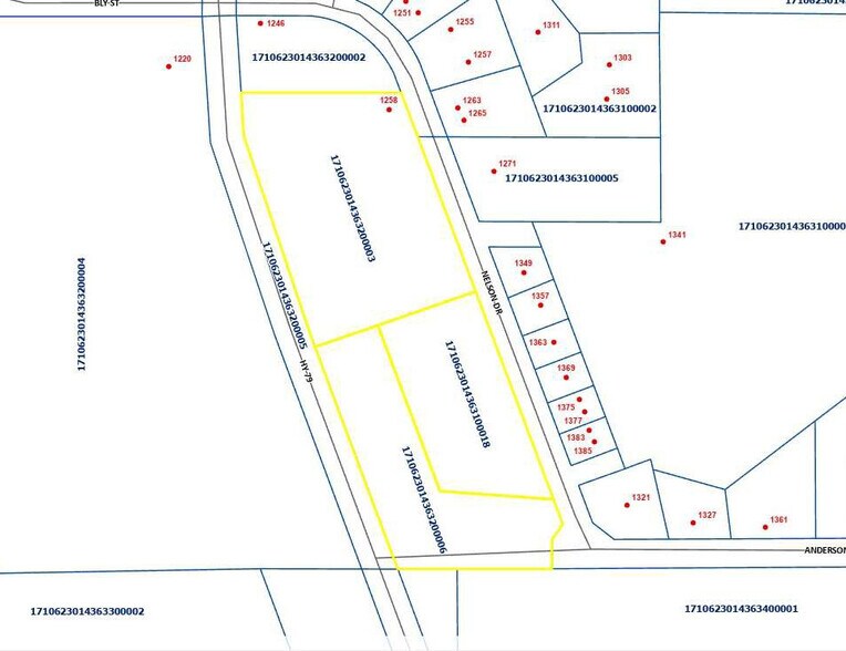 1258 Nelson Dr, Boyceville, WI à vendre - Plan cadastral - Image 3 de 4