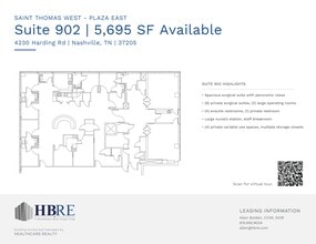 4230 Harding Rd, Nashville, TN à louer Plan de site- Image 1 de 1