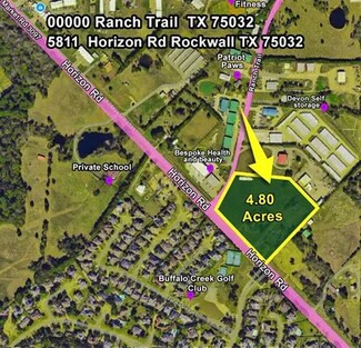 Plus de détails pour 5811 Horizon and 000 Ranch Trail – Terrain à vendre, Rockwall, TX