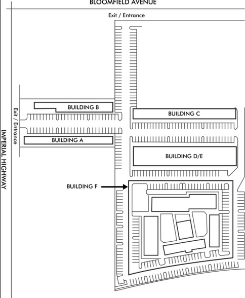 12631 E Imperial Hwy, Santa Fe Springs, CA à louer - Plan de site - Image 2 de 3