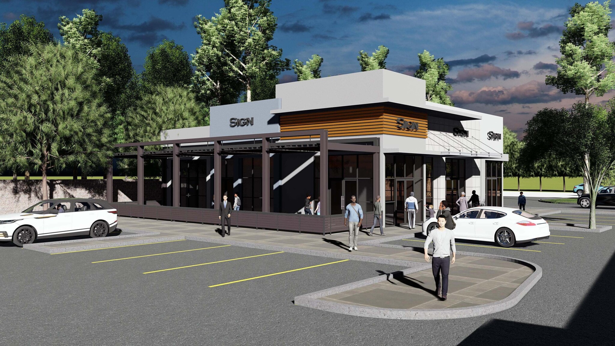 SEC Blue Diamond Rd & Tenaya Way, Las Vegas, NV for lease Interior Photo- Image 1 of 1