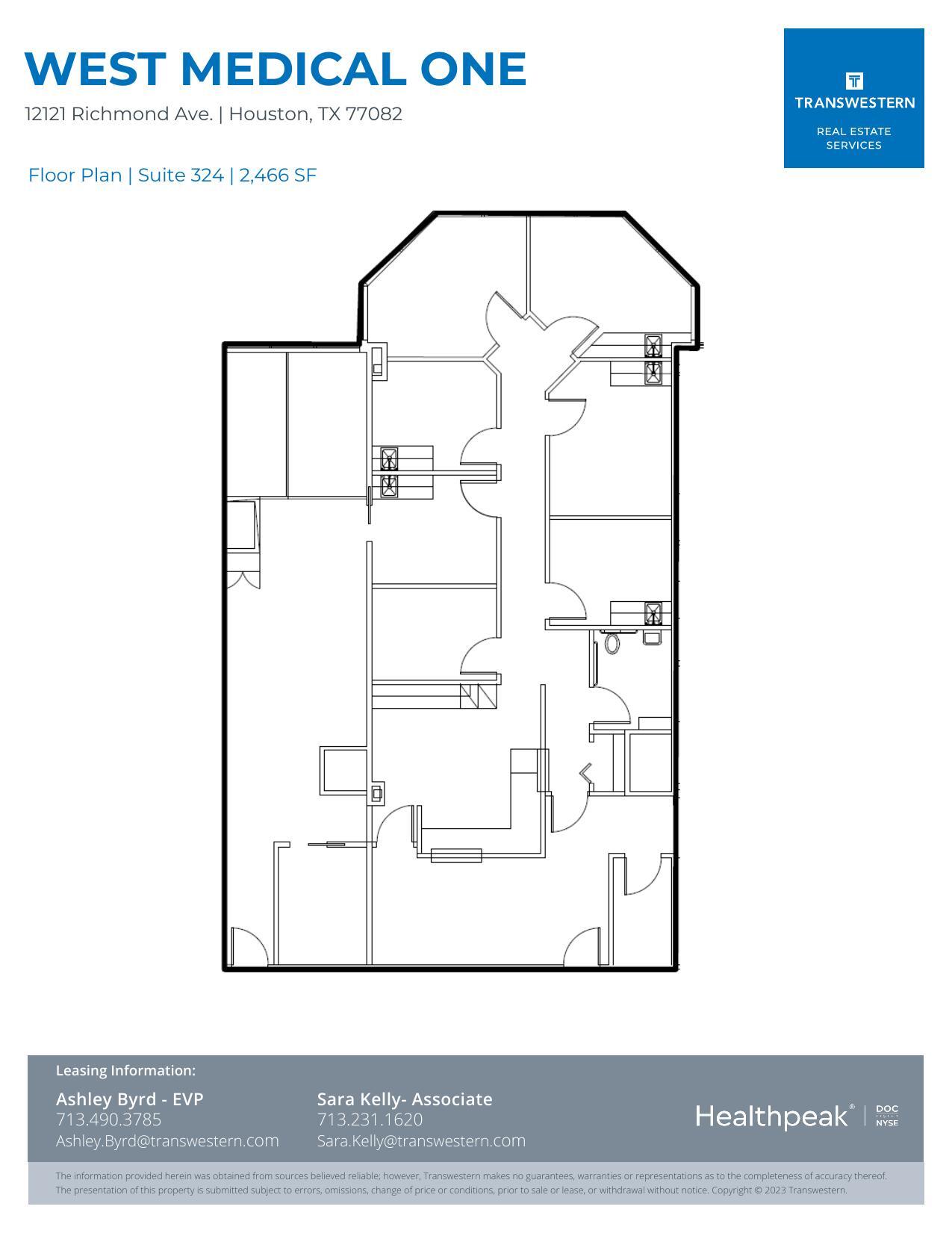 12121 Richmond Ave, Houston, TX for lease Floor Plan- Image 1 of 1