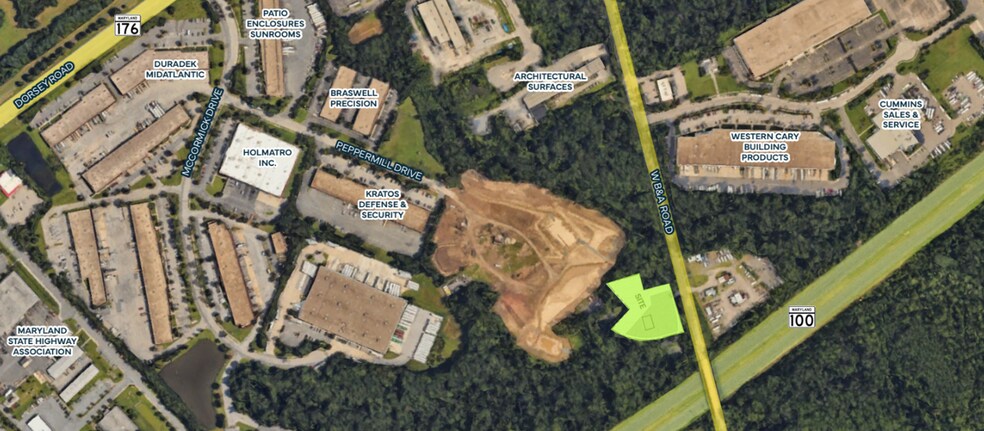 7550 W B&A Rd, Glen Burnie, MD à vendre - Photo principale - Image 1 de 1